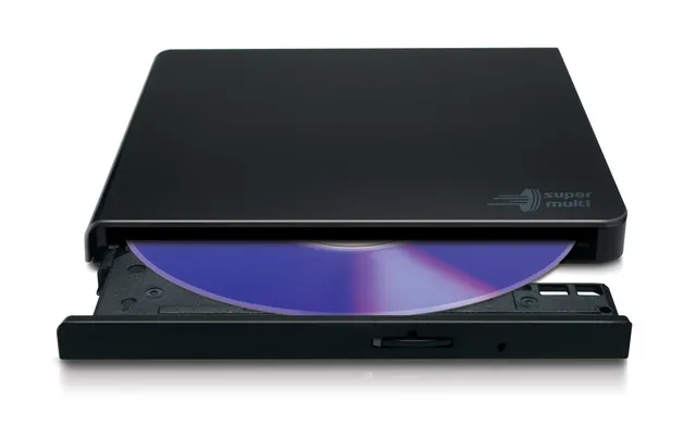 LG GP57EB40 Ultra Portable Slim DVD-RW - Black