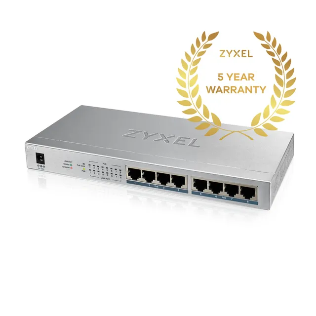 Zyxel POE+ 60W Switch 8xGiga