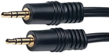 Audio kabel, 3,5 mm st. jack han/han, 3 m