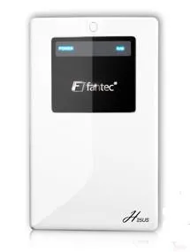 FANTEC H25US, Externes 6,35 cm (2,5Zoll) Gehäuse, SATA, USB 2.0, Backup, weiY