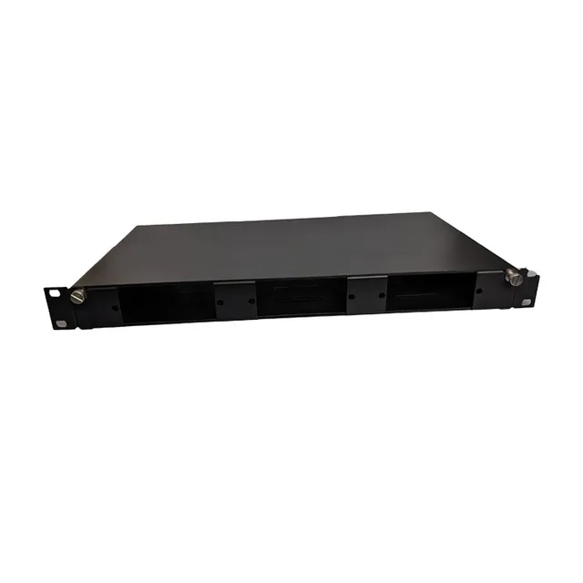 Patch Panel 19" Black 1U