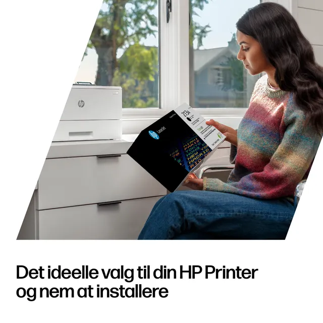 HP Original 55X LaserJet-tonerpatron med høj kapacitet, sort