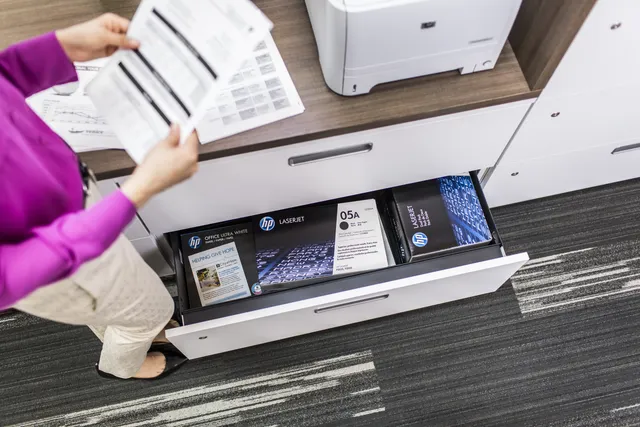 HP Original 05A LaserJet-tonerpatron, sort