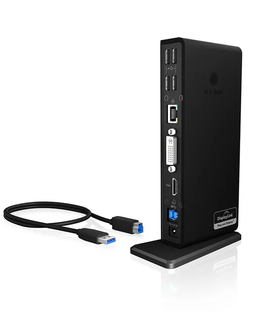 Icybox IB-DK2241AC Multi Docking Station for Notebook/PC