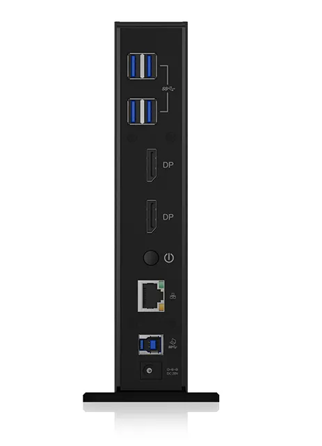 RaidSonic WAVE - ICY BOX IB-DK2242AC Dockingstation bk | DockingStation für PC/Notebook