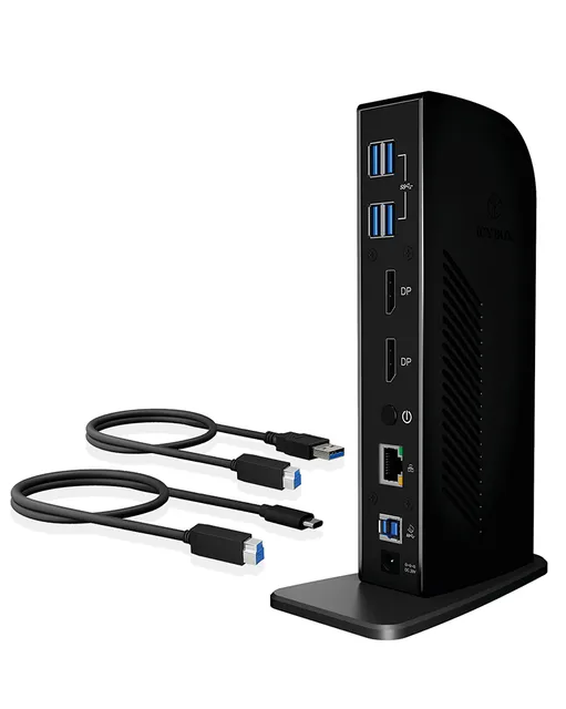 RaidSonic WAVE - ICY BOX IB-DK2242AC Dockingstation bk | DockingStation für PC/Notebook