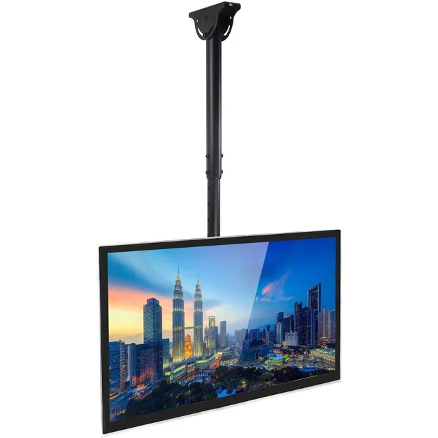 Techly Teleskop Deckenhalterung für 1LCD TV 37"-70" Arm lang