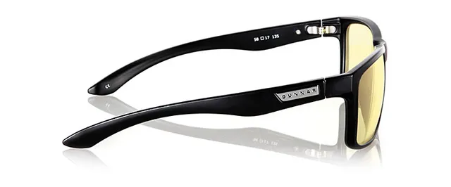 Gunnar Gaming Brille Intercept      Onyx               Amber