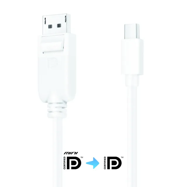 PureLink IS1100-015 DisplayPort-Kabel 1,5 m Mini DisplayPort Weiß ( IS1100-015 )