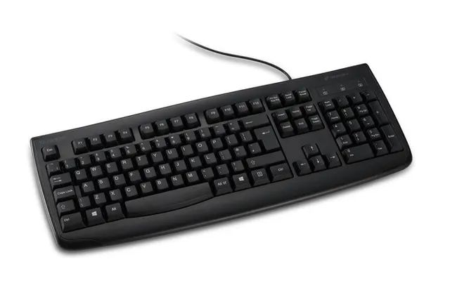 Kensington Pro Fit Washable - Tastatur - USB - Pan-Nordic - Sort