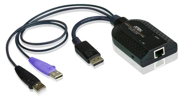 Aten Displayport USB virtual media KVM adapter