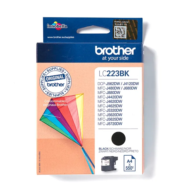 3rd Party Alternativ zu Brother LC-223BK Tinte Schwarz - Kompatibel