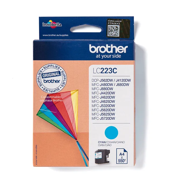 3rd Party Alternativ zu Brother LC-223C Tinte Cyan - Kompatibel