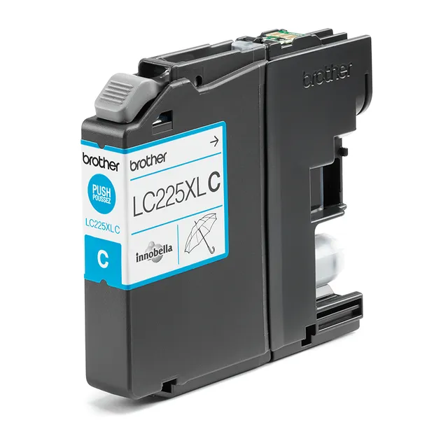 Brother Cyan Ink Cartridge XL, LC225XLC