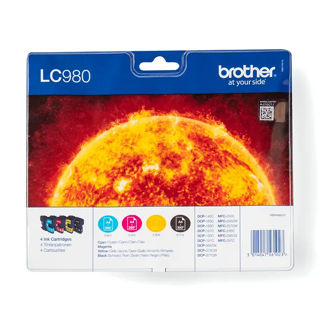Value Pack BK/C/M/Y
