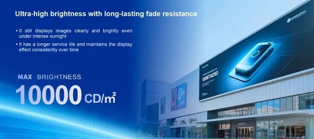ADisplay LED P3.9 288x192cm IP65