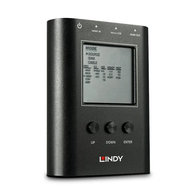 Lindy 32675 generator af video test-mønster HDMI