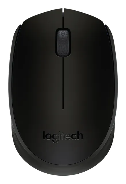 Logitech B170 Black Bp mus Ambidextrous RF trådløst Optisk