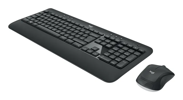 Logitech Advanced MK540 tastatur Mus inkluderet USB QWERTY Nordisk Sort, Hvid