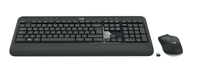 Logitech Advanced MK540 tastatur Mus inkluderet USB QWERTY Nordisk Sort, Hvid