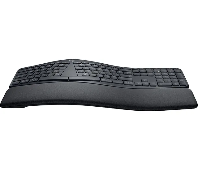 Logitech Ergo K860 tastatur RF trådløs + Bluetooth QWERTY Nordisk Grafit