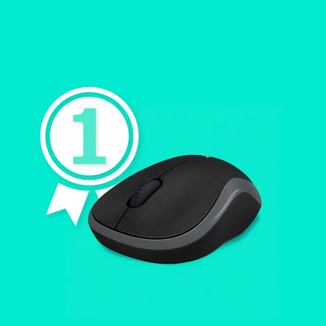 Logitech M185 mus Ambidextrous RF trådløst Optisk 1000 dpi