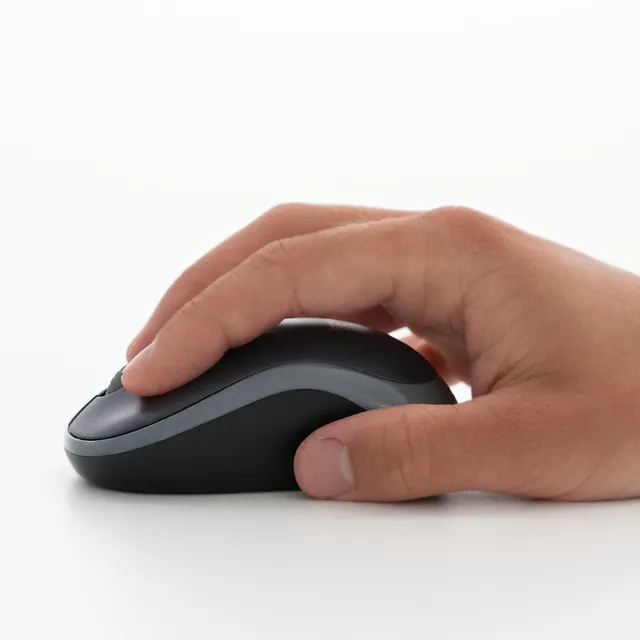 Logitech M185 mus Ambidextrous RF trådløst Optisk 1000 dpi