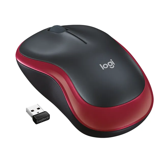 Logitech M185 mus Ambidextrous RF trådløst Optisk 1000 dpi