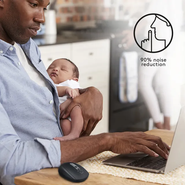 Logitech M590 Multi-Device Silent mus Højre hånd RF trådløs + Bluetooth Optisk 1000 dpi