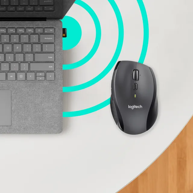Logitech Customizable Mouse M705 mus Højre hånd RF trådløst Optisk 1000 dpi