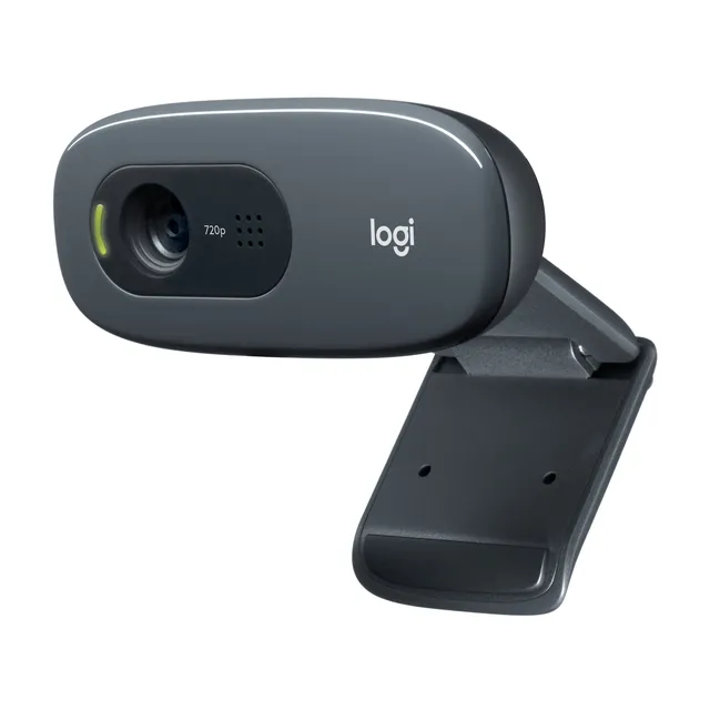 Logitech C270 HD webcam 3 MP 1280 x 720 pixel USB 2.0 Sort