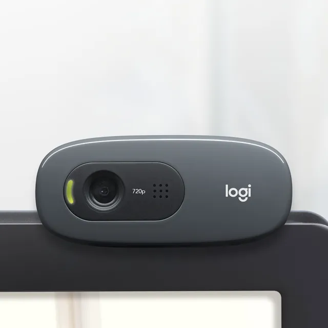 Logitech C270 HD webcam 3 MP 1280 x 720 pixel USB 2.0 Sort