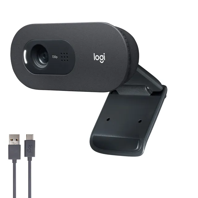 Logitech C505 HD webcam 1280 x 720 pixel USB Sort