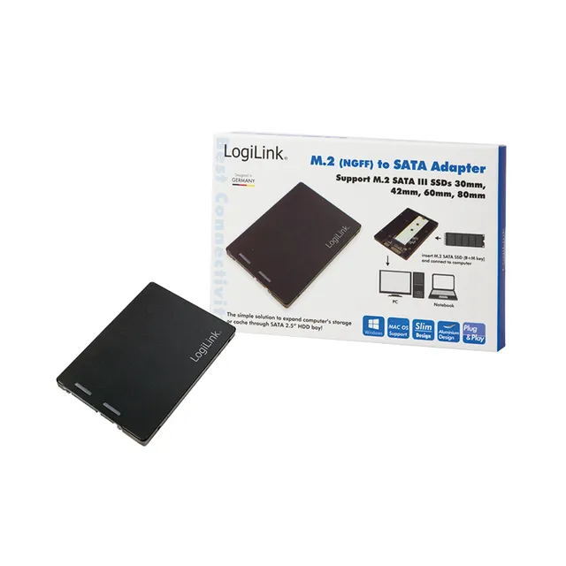 M.2 to 2.5 SATA Drive Adapter 7mm"
