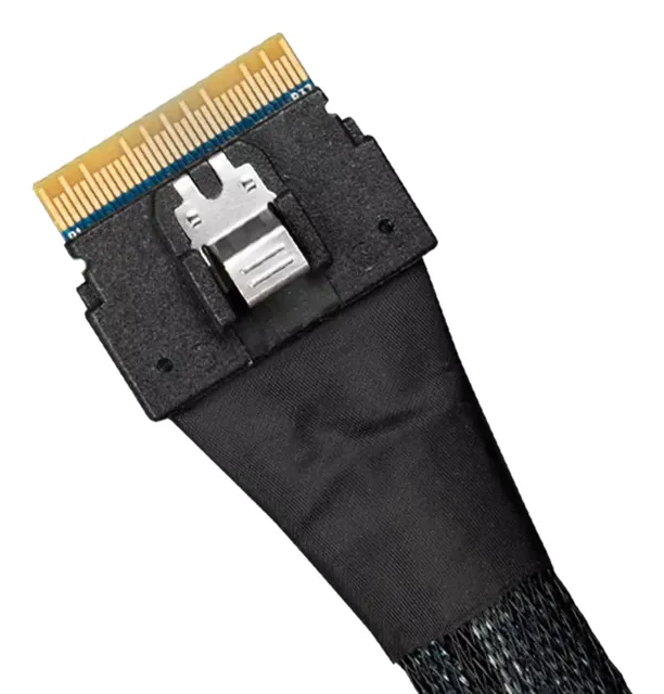 IcyDock Kabel SlimSAS 8i to 2 x OCulink 4i Cable, PCIe 4.0