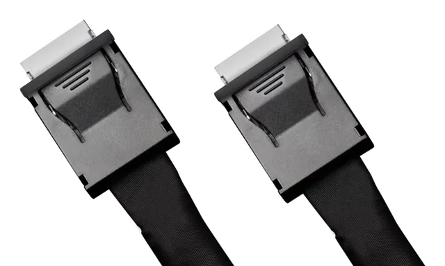 IcyDock Kabel SlimSAS 8i to 2 x OCulink 4i Cable, PCIe 4.0
