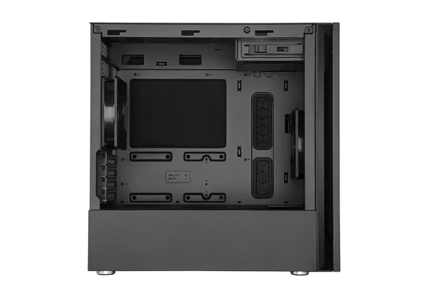 CoolerMaster Mini Silencio S400 (B) USB 3.2/Steel side