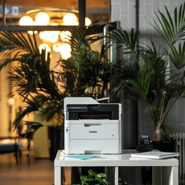 Brother MFC-L3760CDW Wireless AIO LED printer with fax