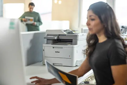 Brother MFC-L8390CDW AIO LED printer with fax