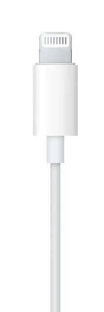 Apple EarPods Headphones with Lightning Connector. Microphone with Built-in Remote to Control Mu...