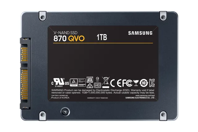 Samsung SSD 1TB 560MB/540MB 870 QVO