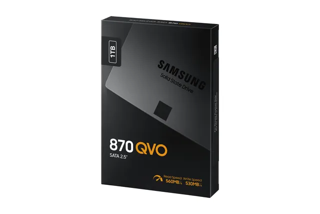 Samsung SSD 1TB 560MB/540MB 870 QVO