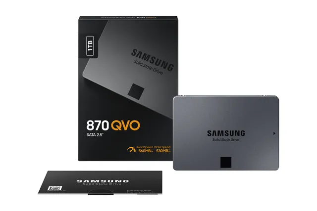 Samsung SSD 1TB 560MB/540MB 870 QVO