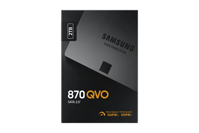 SSD 2.5" 2TB Samsung 870 QVO retail