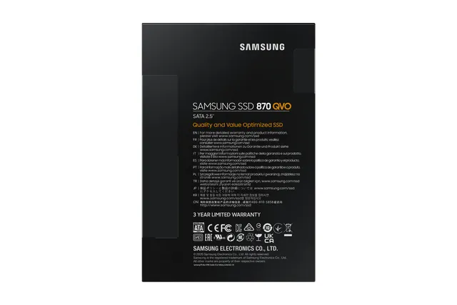 Samsung 4TB 870 QVO 2.5 SATA 
