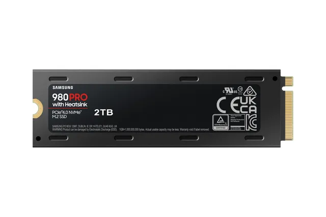 SSD M.2 (2280) 2TB Samsung 980 PRO Heatsink (PCIe/NVMe)