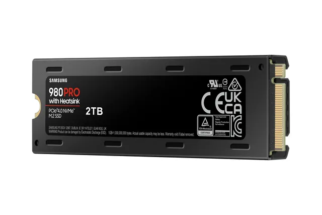 SSD M.2 (2280) 2TB Samsung 980 PRO Heatsink (PCIe/NVMe)