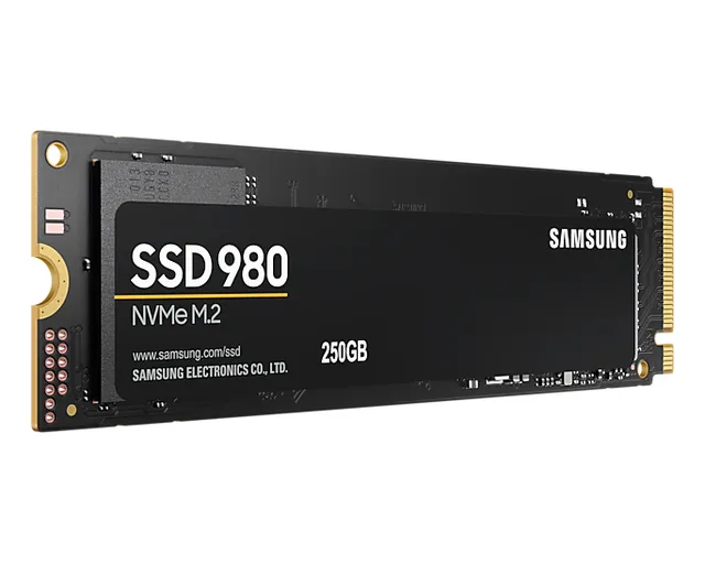 SAMSUNG 980 SSD 250GB M.2 NVMe PCIe