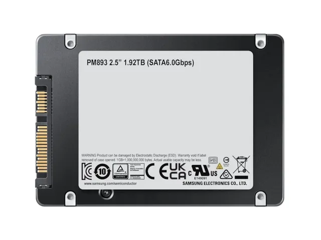 Samsung SSD PM893 SATA 2.5" 1.92TB