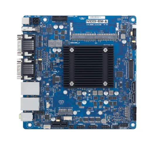 Intel N100, Mini-ITX 1*DDR4 Max 16GB, 4*USB 3.2 Gen2, 3*USB 2.0, 1*VGA, 1*HDMI, 1*LVD